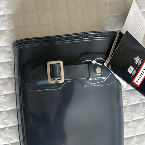 Hunter boots original tall rain grey size 5 - Picture 5 of 8